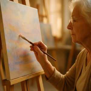 Kunstmalerei für Senioren